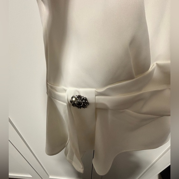 White House Black Market Bustier Top EUC size 12 - Picture 5 of 9